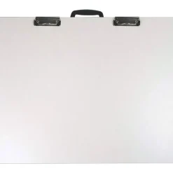 Portable Art/Drawing Studio w/Easy-Fold Legs, White, 23" x 31"