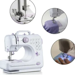 Portable Electric Sewing Machine for Crafting and Mending