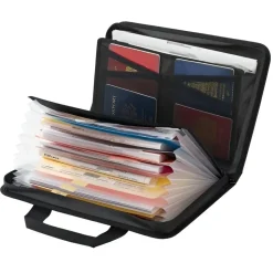 Portable Fireproof Document Bag, Multi-Layer Heat and Water Resistant Storage for Files