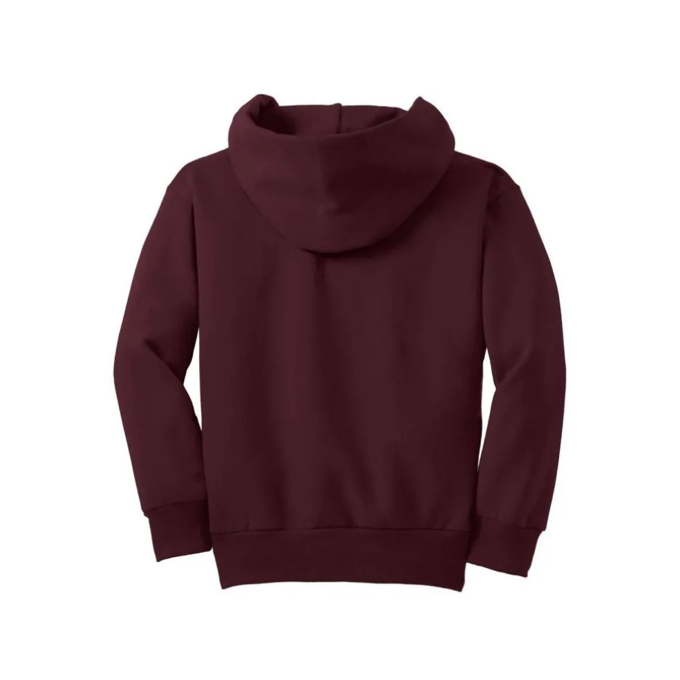 Port & Company® Colors Youth Core Fleece Pullover Hooded Sweatshirt