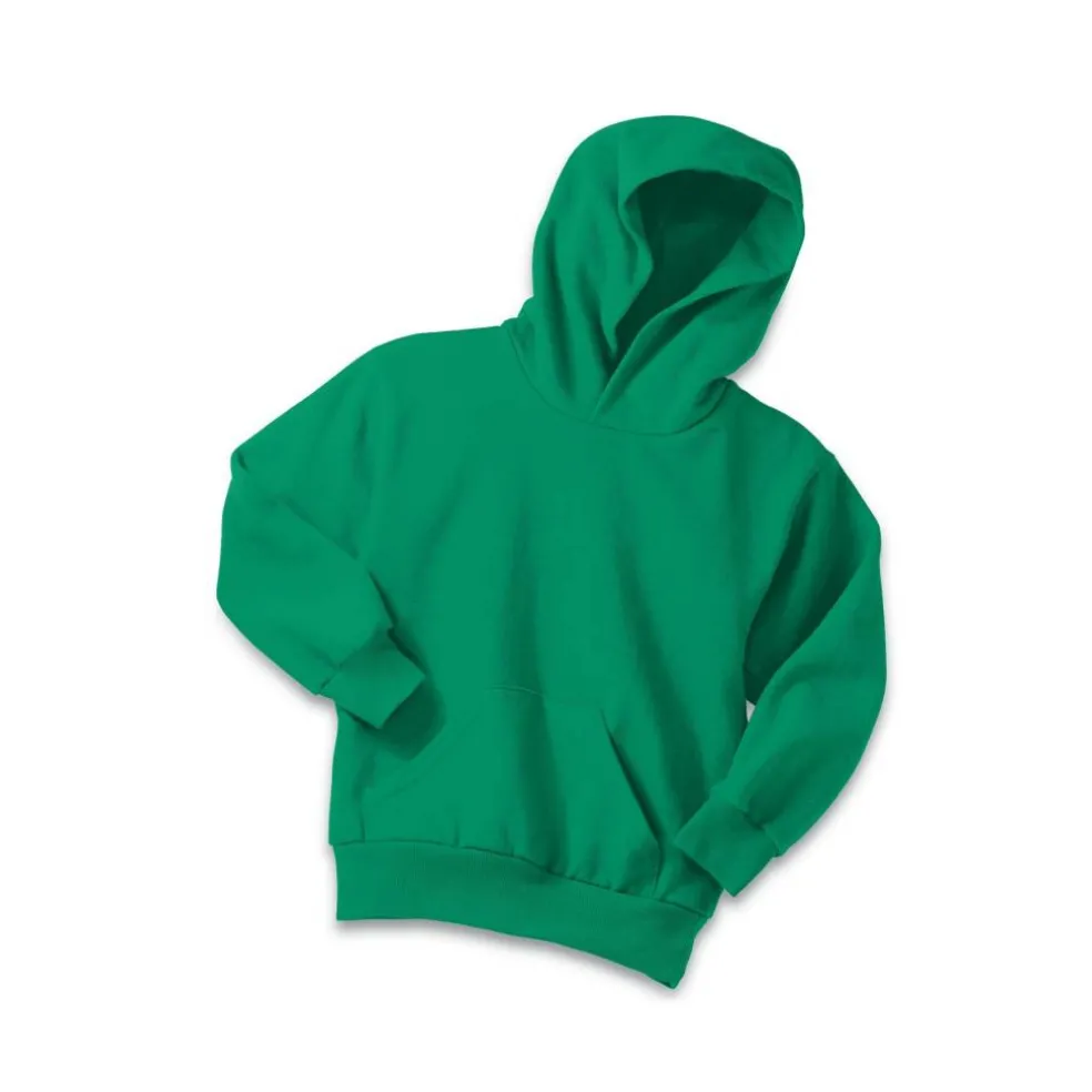 Port & Company® Colors Youth Core Fleece Pullover Hooded Sweatshirt