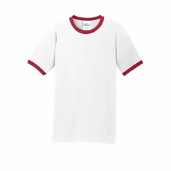 Port & Company® Core Cotton Ringer Tee