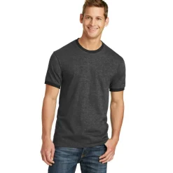 Port & Company® Core Cotton Ringer Tee