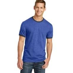 Port & Company® Core Cotton Ringer Tee