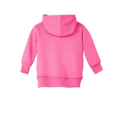Port & Company® Core Fleece Full-Zip Hooded Infant Sweatshirt