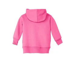 Port & Company® Core Fleece Full-Zip Hooded Infant Sweatshirt