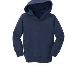 Port & Company® Core Fleece Pullover Hooded Toddler Sweatshirt