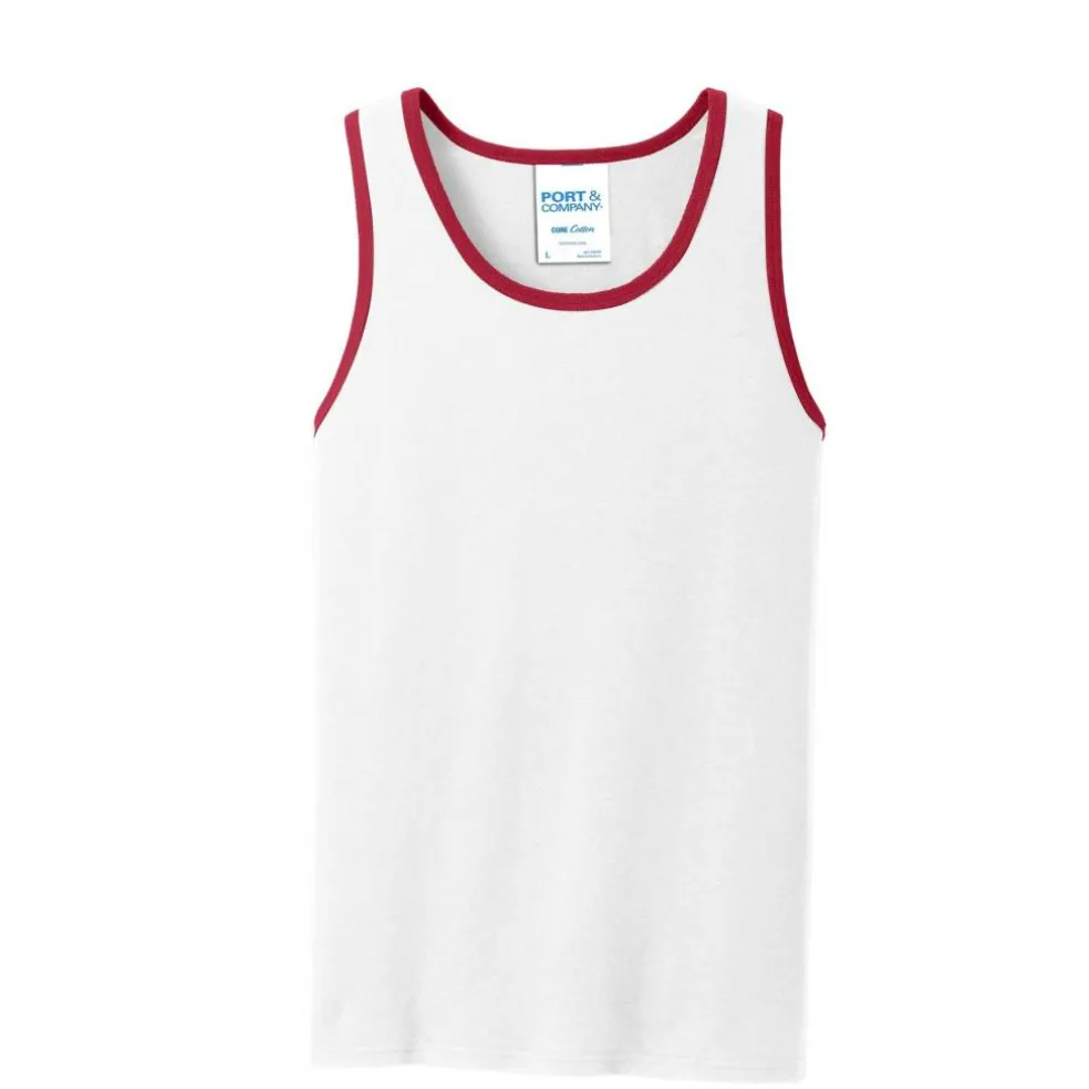 Port & Company® Men's Core Cotton Tank