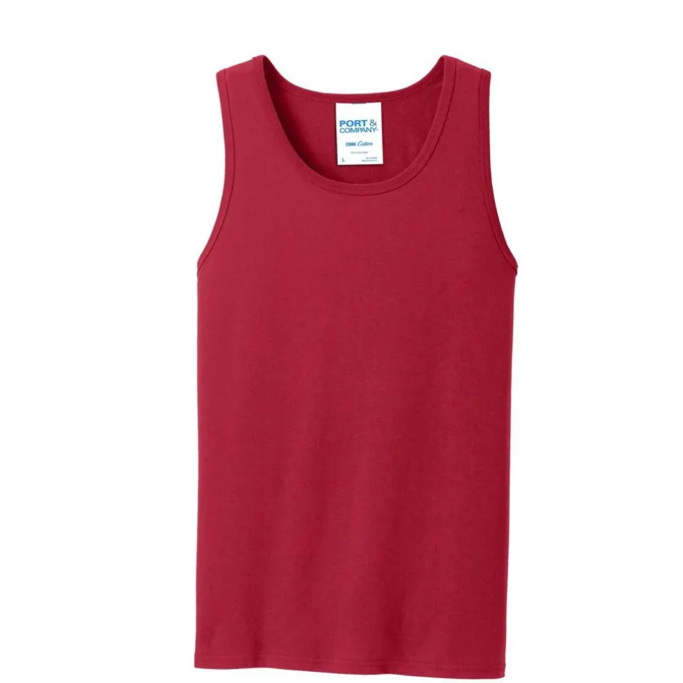 Port & Company® Men's Core Cotton Tank