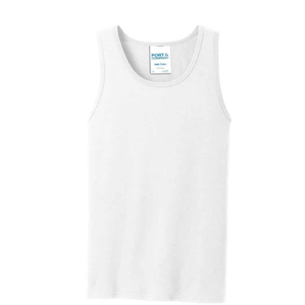 Port & Company® Men's Core Cotton Tank