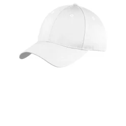 Port & Company® Six-Panel Unstructured Twill Cap