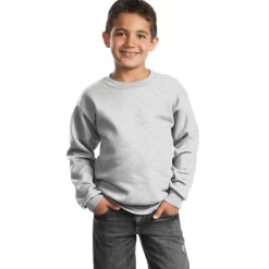 Port & Company® Youth Core Fleece Crewneck Sweatshirt
