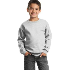 Port & Company® Youth Core Fleece Crewneck Sweatshirt
