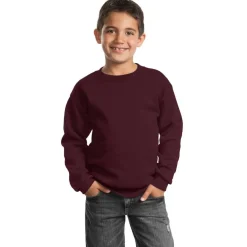 Port & Company® Youth Core Fleece Crewneck Sweatshirt