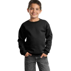 Port & Company® Youth Core Fleece Crewneck Sweatshirt