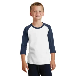 Port & Company Youth Raglan Tee