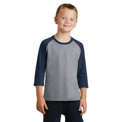 Port & Company Youth Raglan Tee