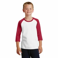 Port & Company Youth Raglan Tee