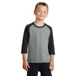 Port & Company Youth Raglan Tee