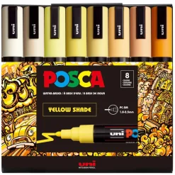 POSCA® PC5M Color Shades Medium Bullet Tip Paint Markers