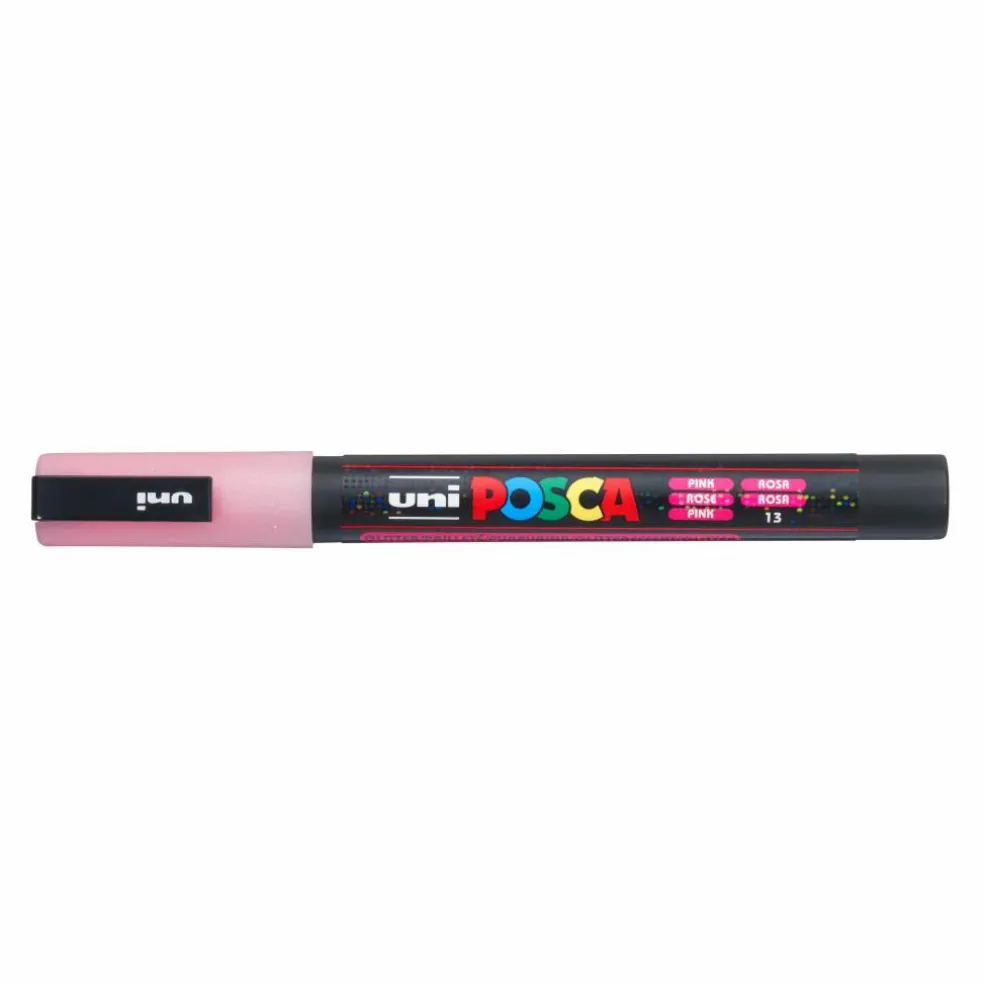 POSCA PC-3ML Fine Tip Glitter Paint Marker Set