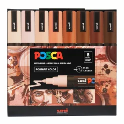 POSCA Portrait Colors PC-5M Paint Marker Set