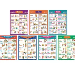 Poster Pals® Spanish Verb Posters, 7ct.