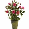 14" Potted French Rose Garden