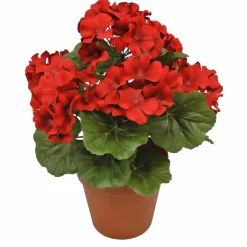 12" Potted Geranium by Ashland®