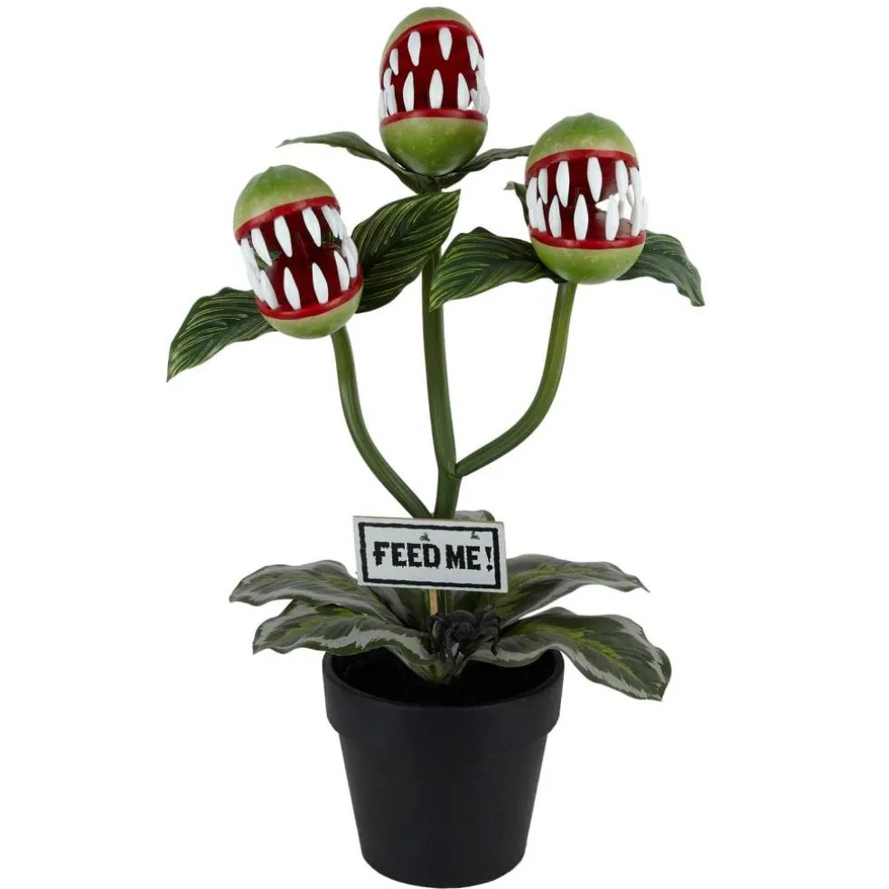 24" Potted Venus Flytrap Trio & Spider by Ashland®