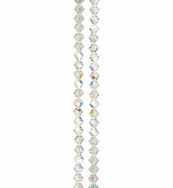 Preciosa Glass Crystal Bicone Beads, 6mm by Bead Landing™