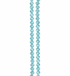 Preciosa Glass Crystal Bicone Beads, 6mm by Bead Landing™