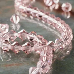 Preciosa Glass Crystal Bicone Beads, 6mm by Bead Landing™