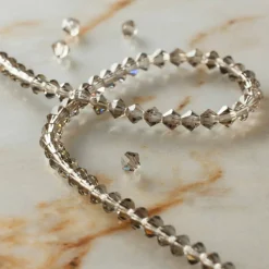 Preciosa Glass Crystal Bicone Beads, 4mm by Bead Landing™