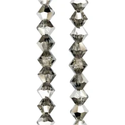 Preciosa Glass Crystal Bicone Beads, 4mm by Bead Landing™