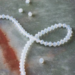 Preciosa Glass Crystal Bicone Beads, 4mm by Bead Landing™
