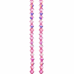 Preciosa Glass Crystal Bicone Beads, 4mm by Bead Landing™