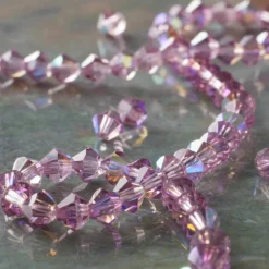 Preciosa Glass Crystal Bicone Beads, 4mm by Bead Landing™