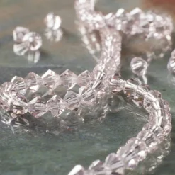 Preciosa Glass Crystal Bicone Beads, 4mm by Bead Landing™