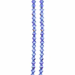 Preciosa Glass Crystal Bicone Beads, 4mm by Bead Landing™