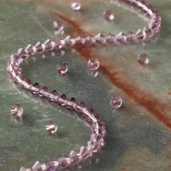 Preciosa Glass Crystal Bicone Beads, 4mm by Bead Landing™