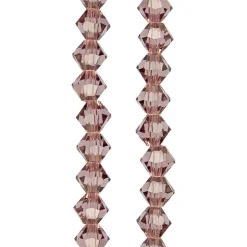 Preciosa Glass Crystal Bicone Beads, 4mm by Bead Landing™
