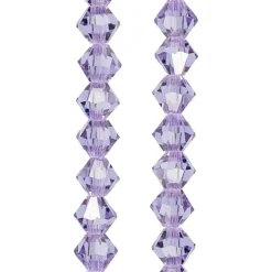 Preciosa Glass Crystal Bicone Beads, 4mm by Bead Landing™