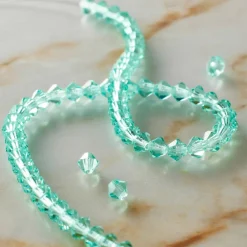 Preciosa Glass Crystal Bicone Beads, 4mm by Bead Landing™