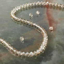 Preciosa Glass Crystal Bicone Beads, 4mm by Bead Landing™