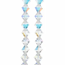 Preciosa Glass Crystal Bicone Beads, 8mm by Bead Landing™