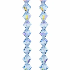 Preciosa Glass Crystal Bicone Beads, 8mm by Bead Landing™