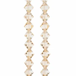 Preciosa Glass Crystal Bicone Beads, 8mm by Bead Landing™