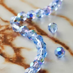 Preciosa Glass Crystal Round Beads, 6mm by Bead Landing™