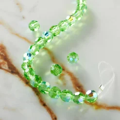 Preciosa Glass Crystal Round Beads, 6mm by Bead Landing™